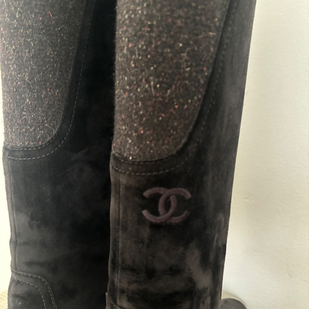 CHANEL suede boot KC35042 - Picture 2 of 6
